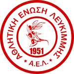 Escudo do AE Lefkimmis